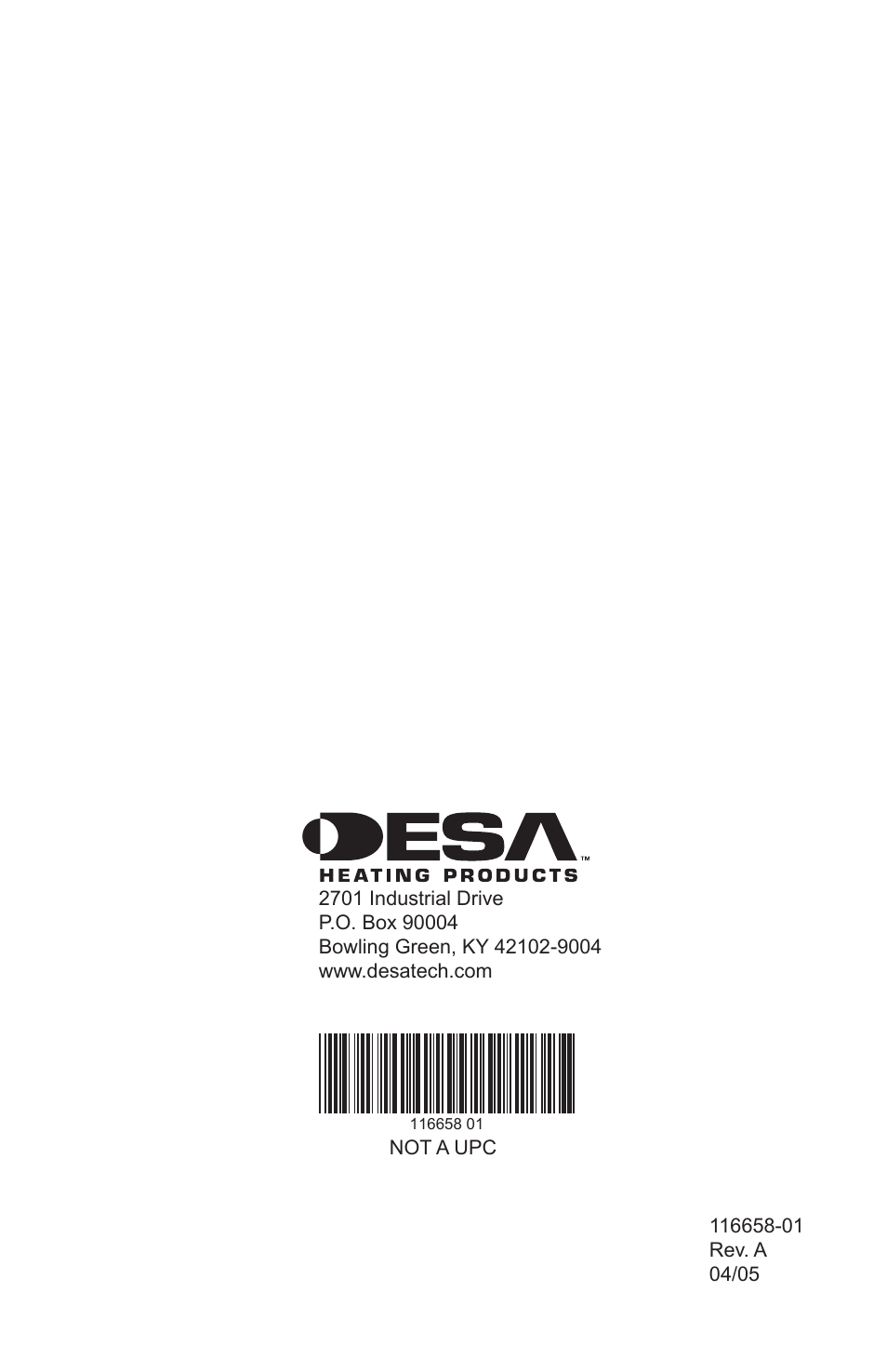 Desa CDCFNRA User Manual | Page 40 / 40