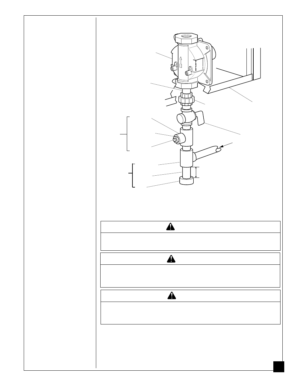 Checking gas connections, Connecting to gas supply, Warning | Caution | Desa CGP18C User Manual | Page 15 / 32