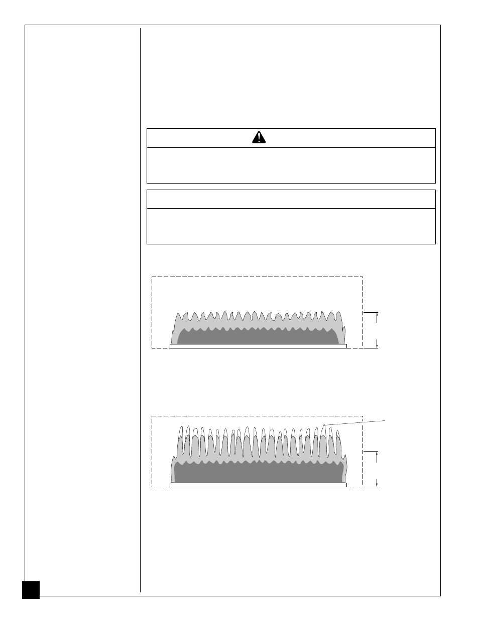 Inspecting burner, Warning, Notice | Desa CGP18C User Manual | Page 20 / 32