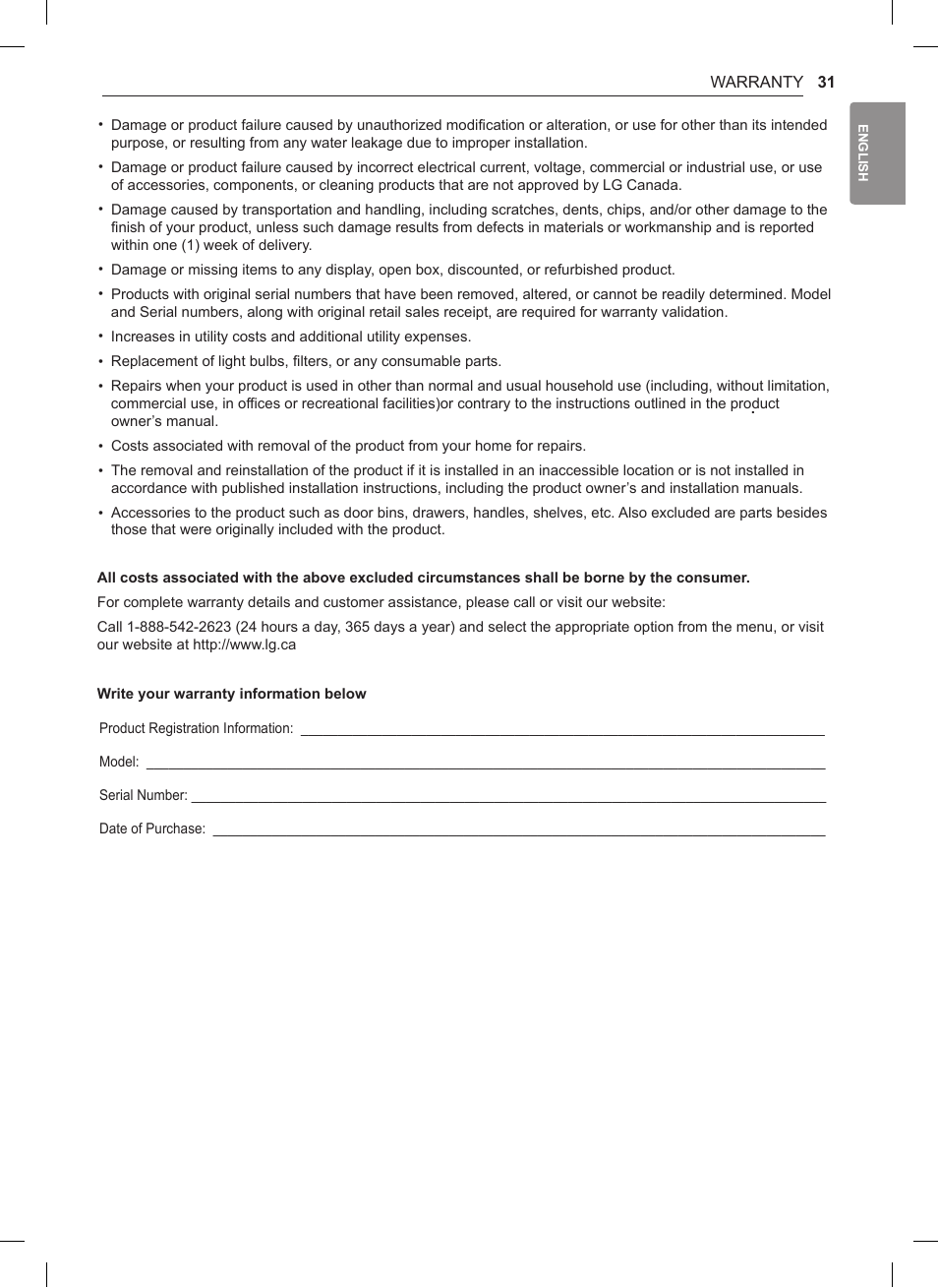 LG 1.5 cu. ft. Countertop Microwave User Manual User Manual | Page 31 / 64