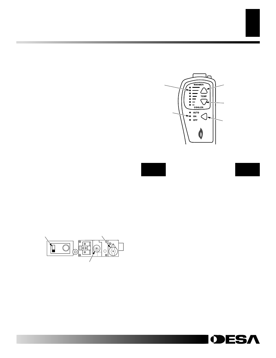 Operating stove with burner system, Continued, Operating optional blower accessory | Desa CDVBPC User Manual | Page 25 / 40