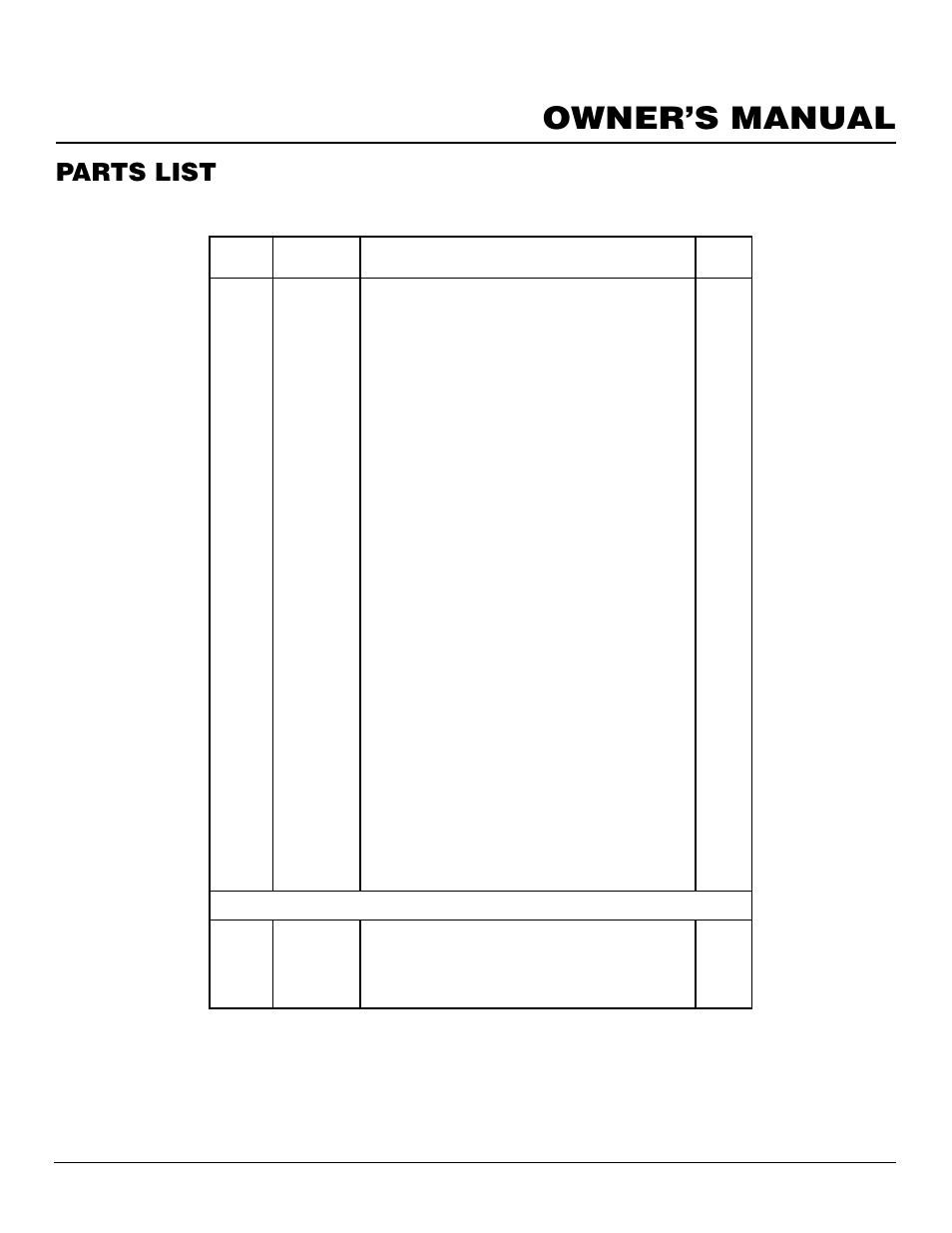 Owner’s manual, Parts list, Fa-5b | Desa FAS-3C User Manual | Page 23 / 28