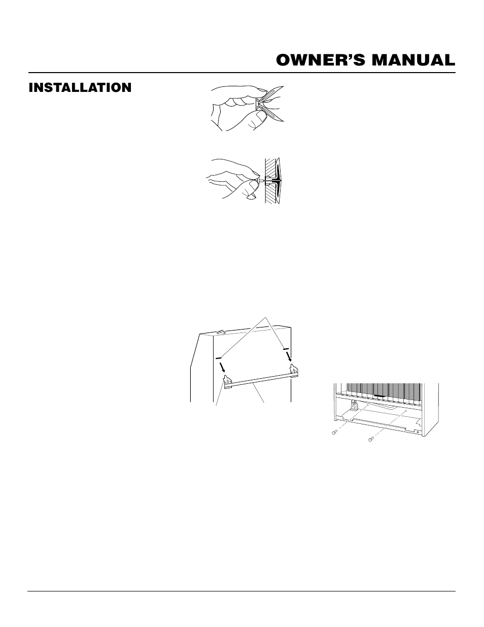 Owner’s manual, Installation, Continued | Desa FAS-3C User Manual | Page 9 / 28
