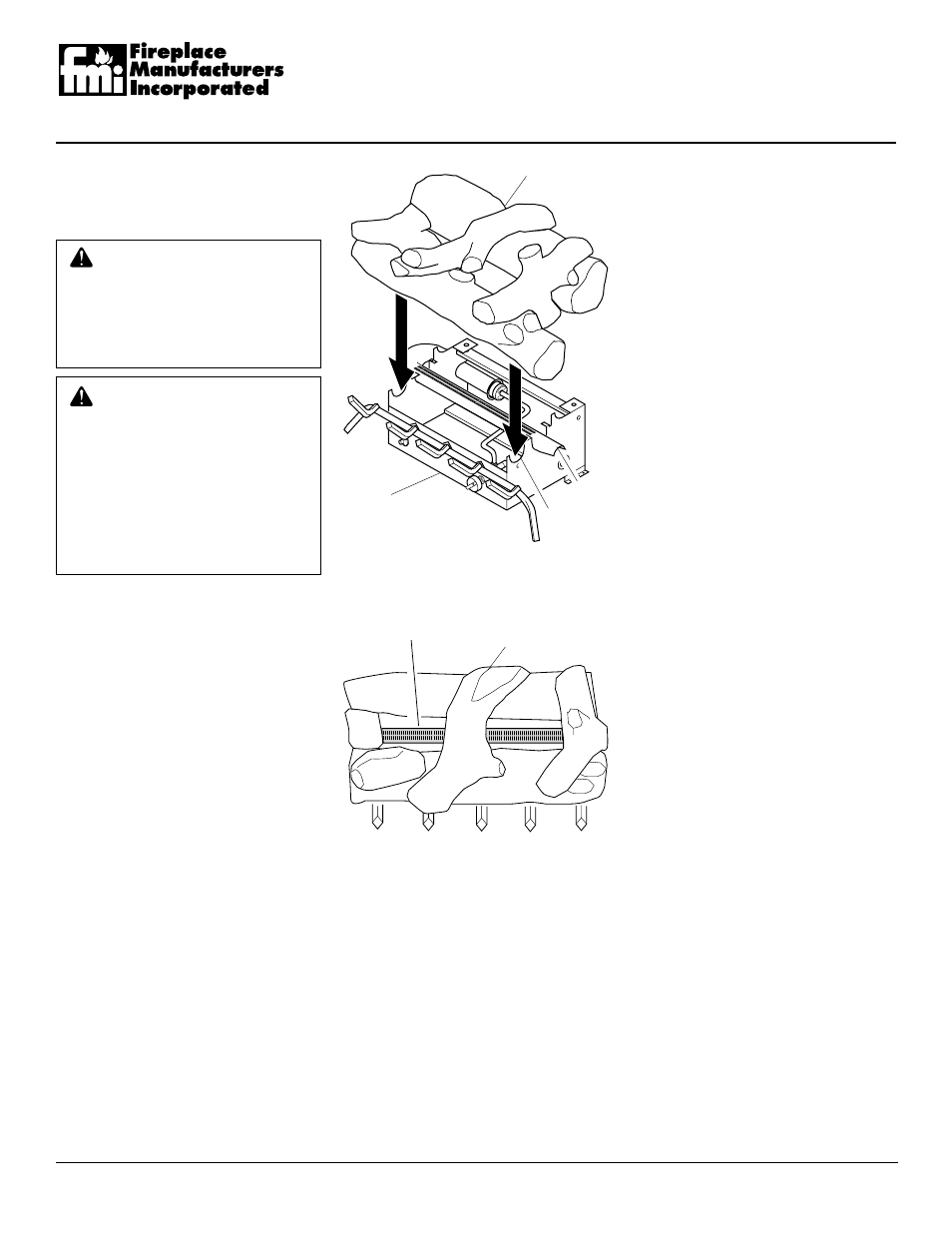 Unvented natural gas log heater, Installation | Desa FVF30N User Manual | Page 14 / 24