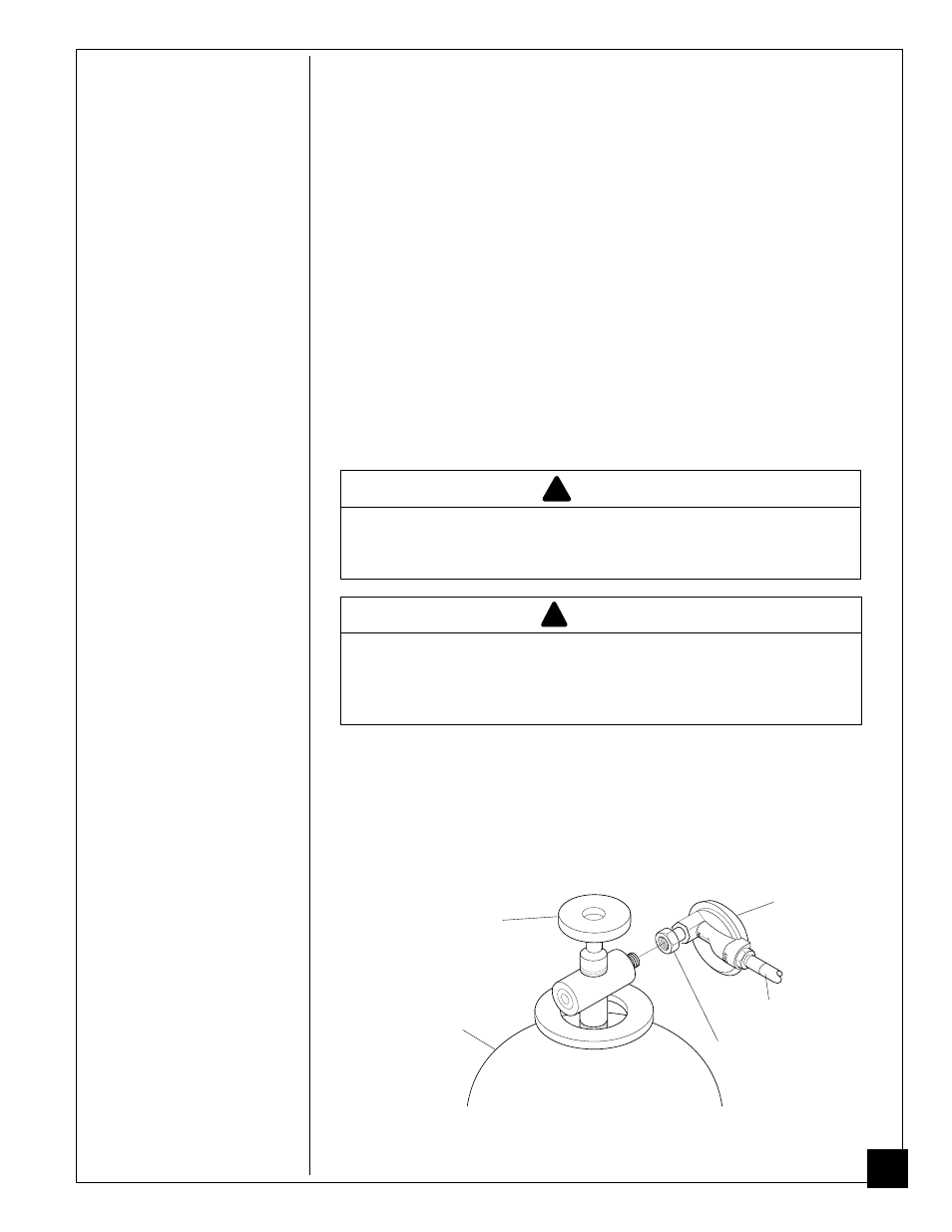 Propane supply, Installation, Warning | Desa BLP35E User Manual | Page 7 / 76