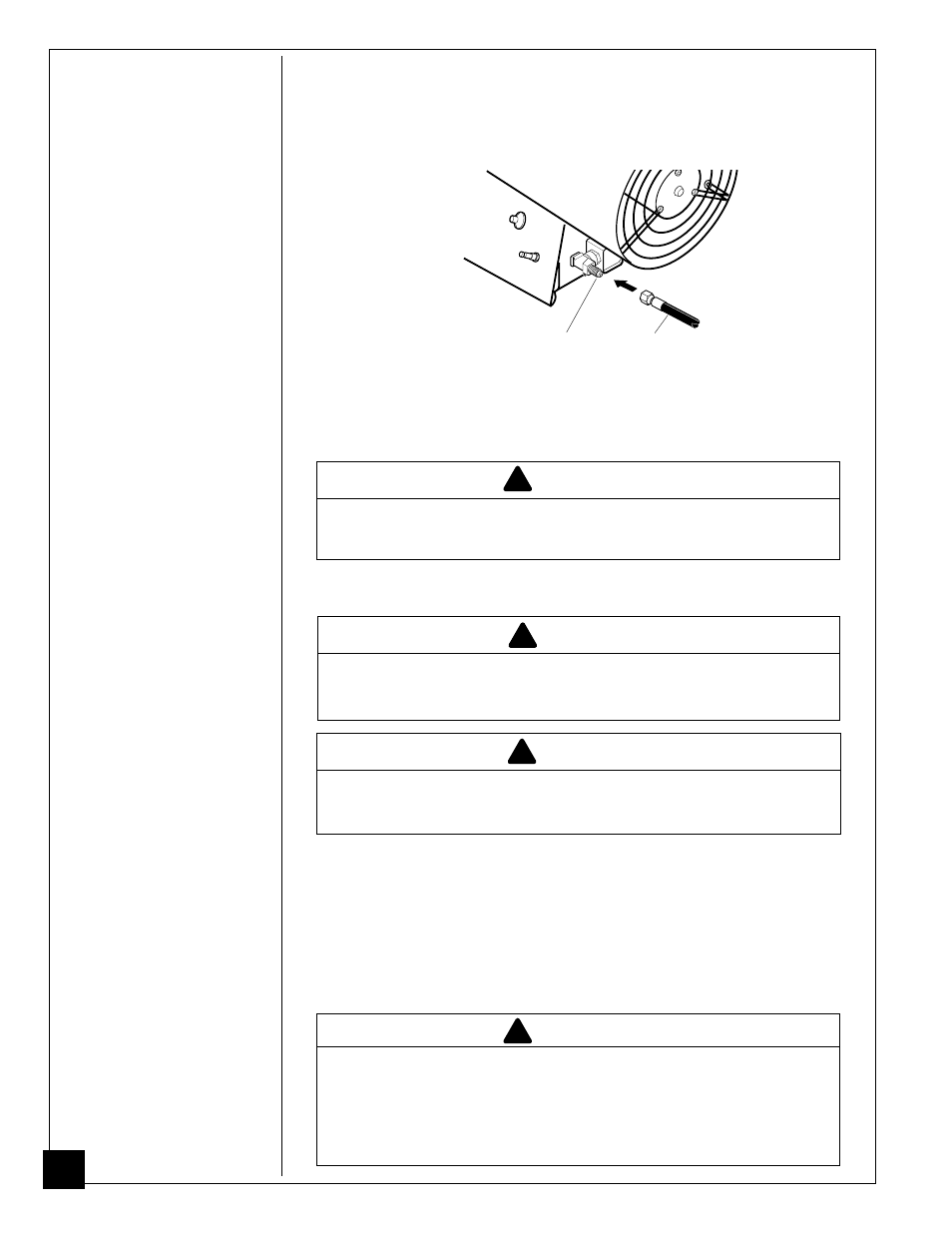 Installation, Ventilation if gas leak occurs, Warning | Desa BLP35E User Manual | Page 8 / 76