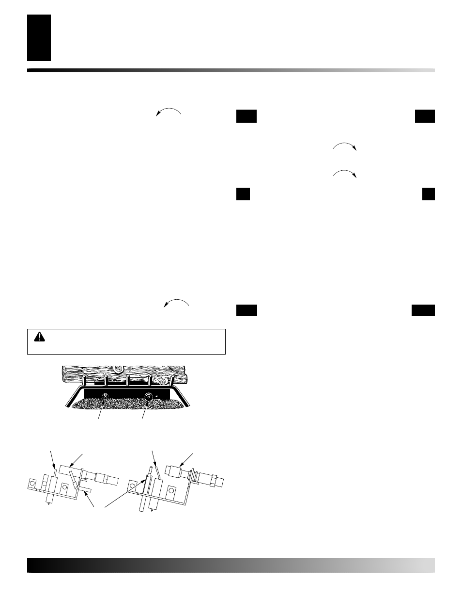 Operating heater, Continued, Thermostat control operation | Manual lighting procedure | Desa CLD3018PA User Manual | Page 18 / 36