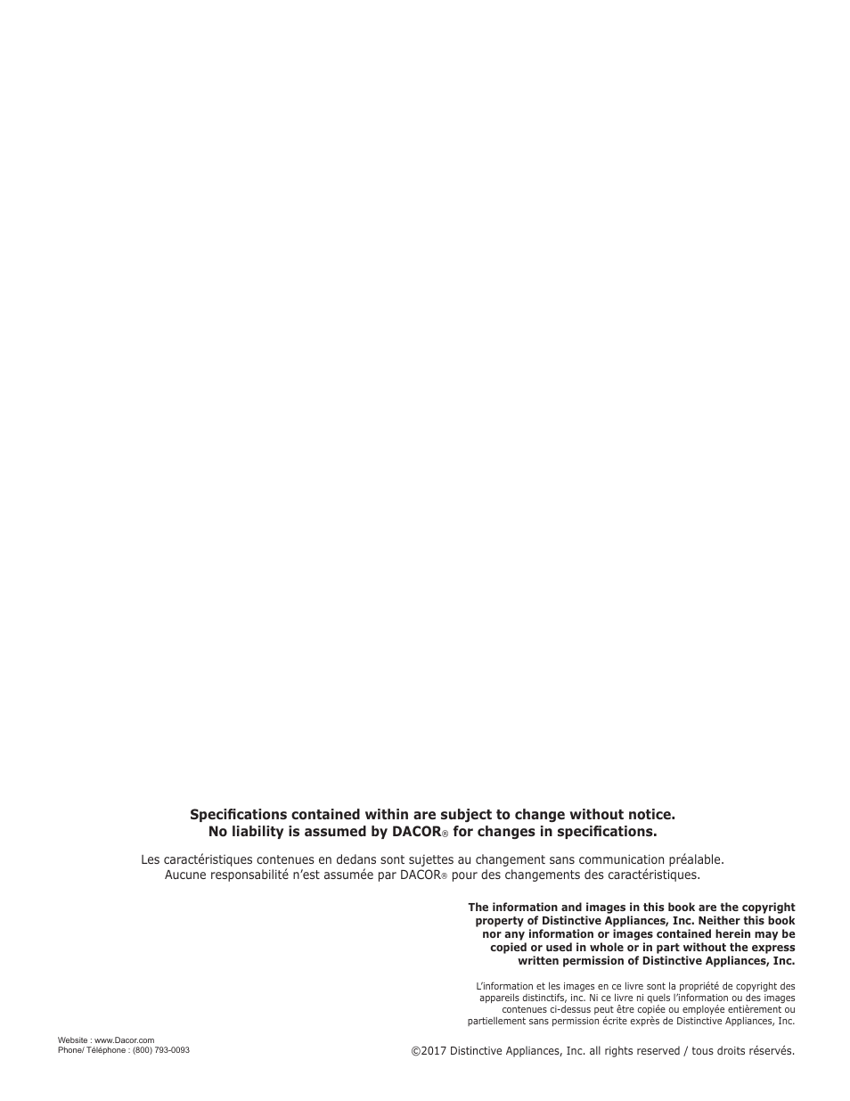 Dacor Contemporary 24 Inch Microwave Drawer Install Guide User Manual | Page 15 / 15