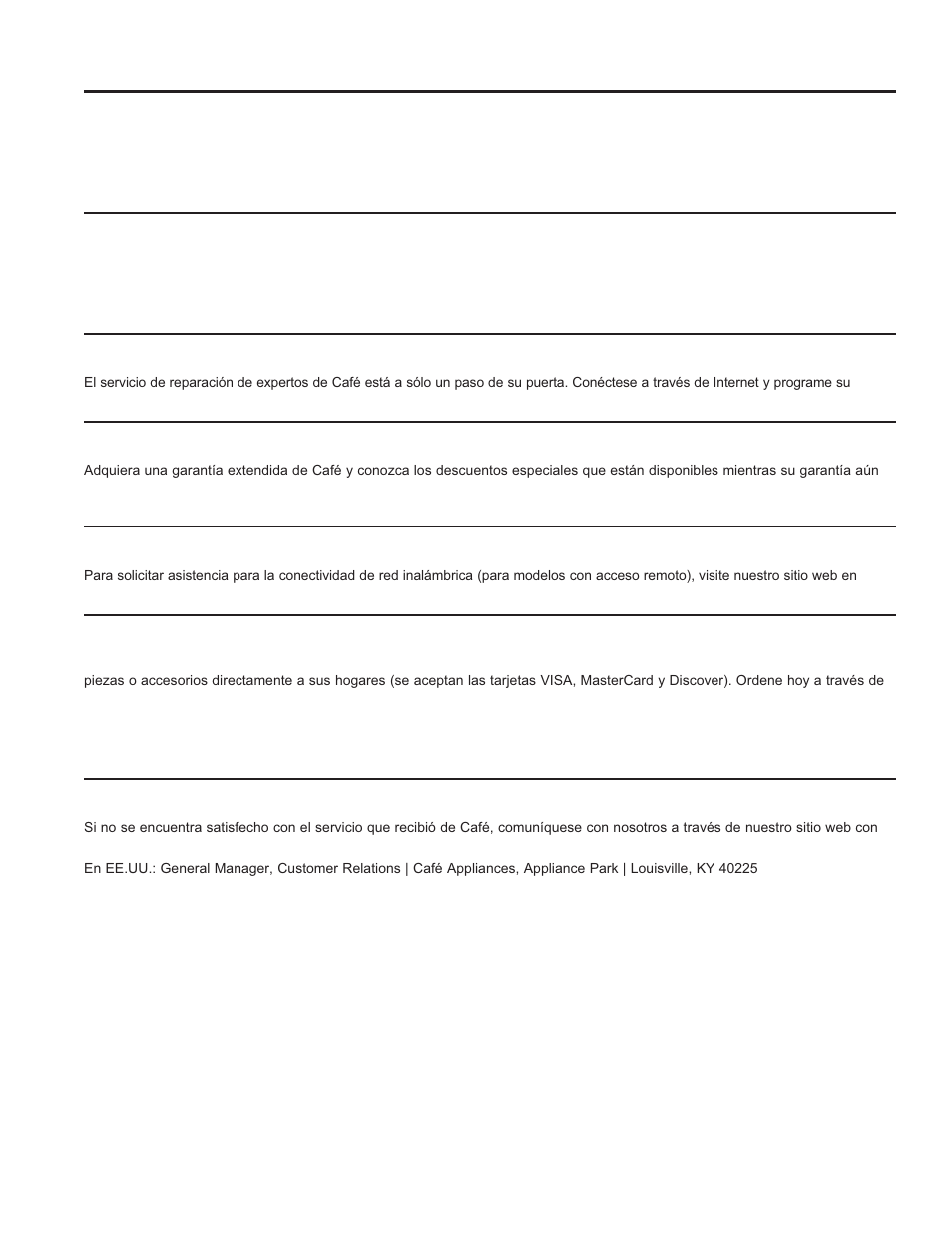 Cafe 24 Inch Built In Microwave Drawer Oven Owners Guide User Manual | Page 45 / 45