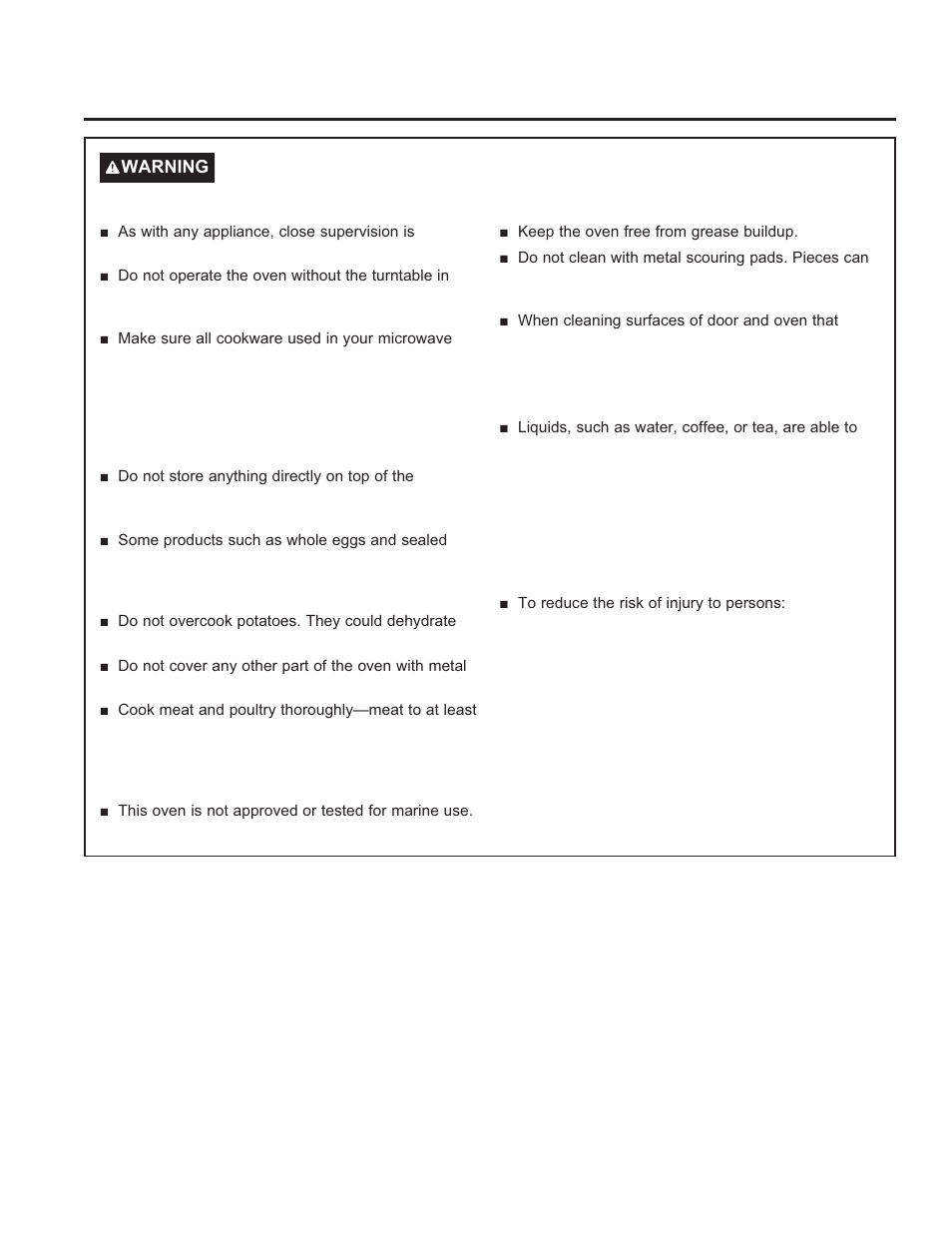 Read all instructions before using the appliance | Cafe 24 Inch Built In Microwave Drawer Oven Owners Guide User Manual | Page 5 / 45