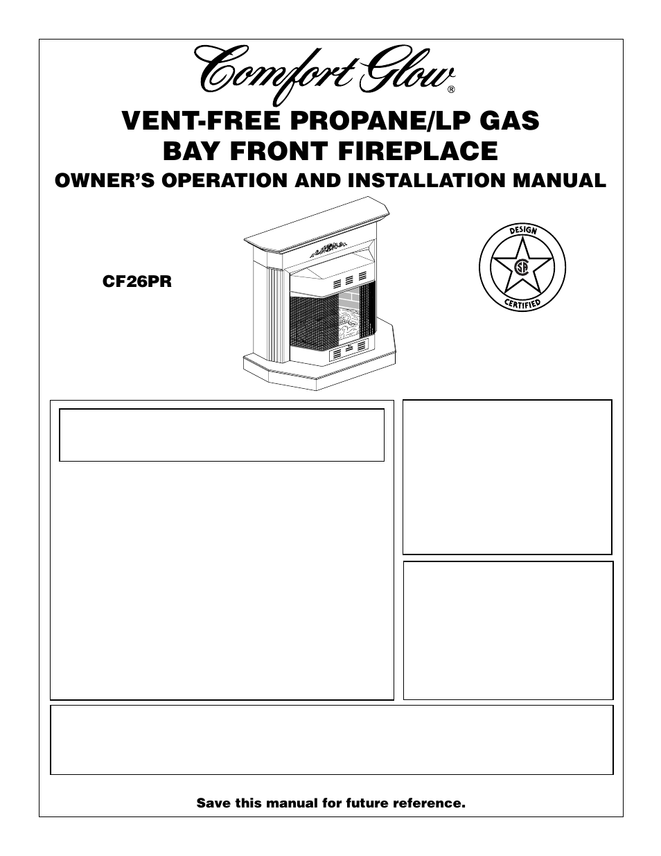 Desa CF26PR User Manual | 30 pages