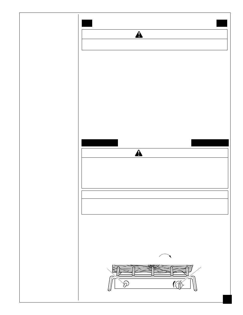 Operating heater, Warning, For your safety read before lighting | Lighting instructions, Notice | Desa 102783-01B User Manual | Page 21 / 32