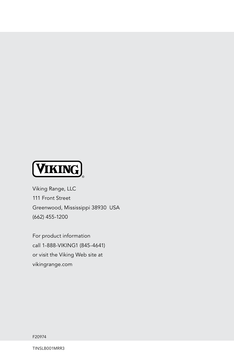 Viking 30 Inch Over-the-Range Microwave Oven Owners Manual User Manual | Page 132 / 132