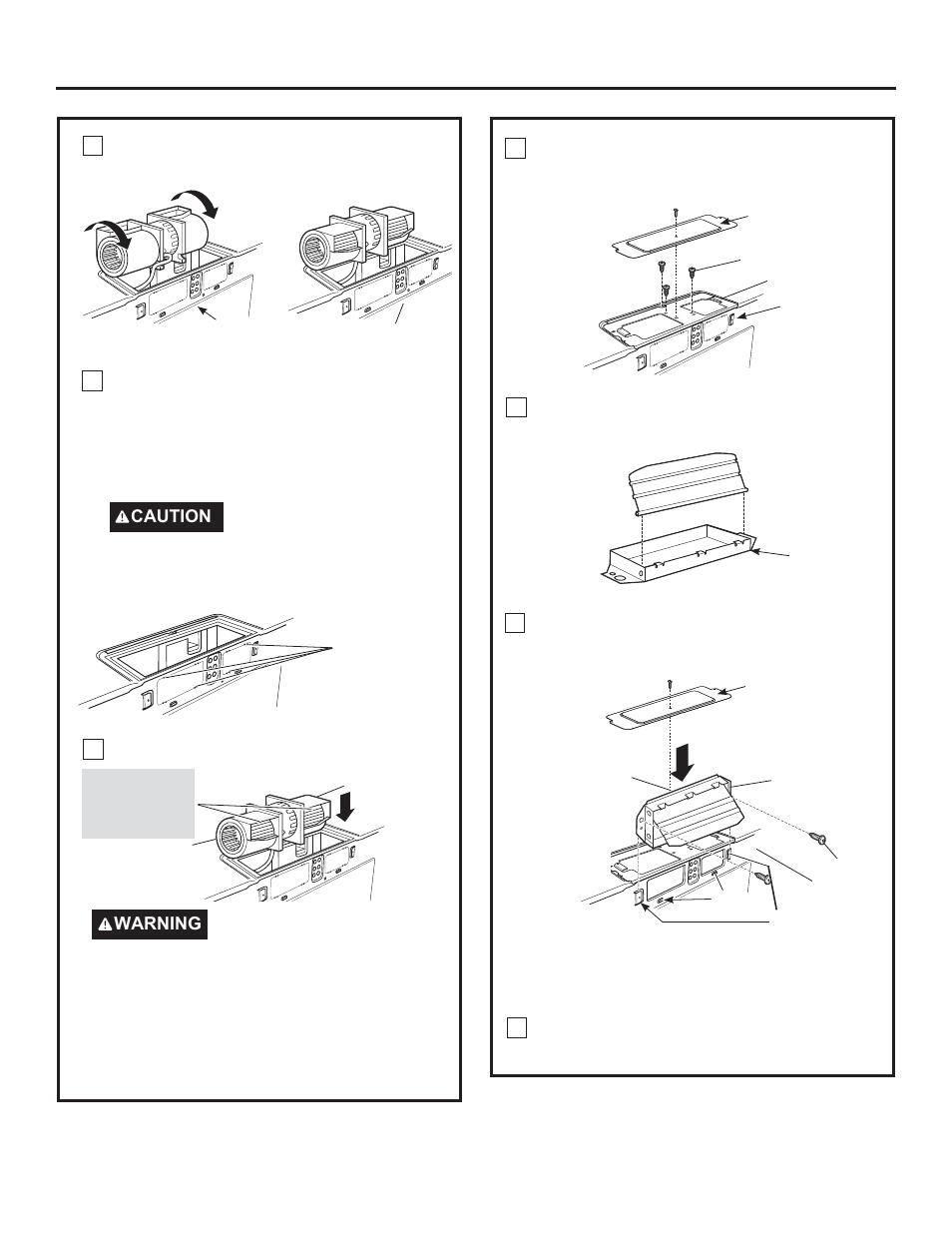 Installation instructions | GE Profile Advantium Series 30 Inch Over-the-Range Microwave Oven Installation Guide User Manual | Page 17 / 48