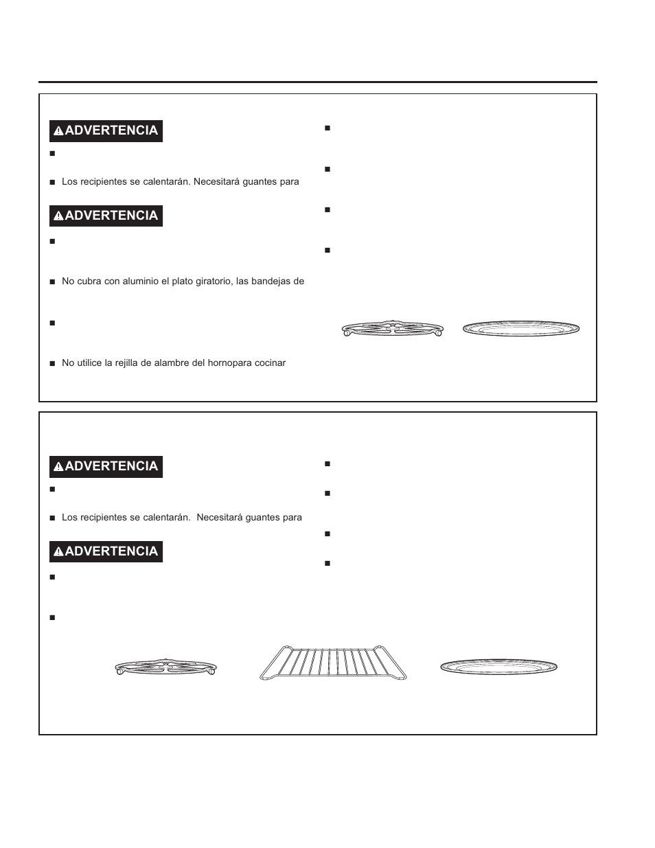 Riesgo de fuego | GE Profile Advantium Series 30 Inch Over-the-Range Microwave Oven Owner Manual User Manual | Page 43 / 72