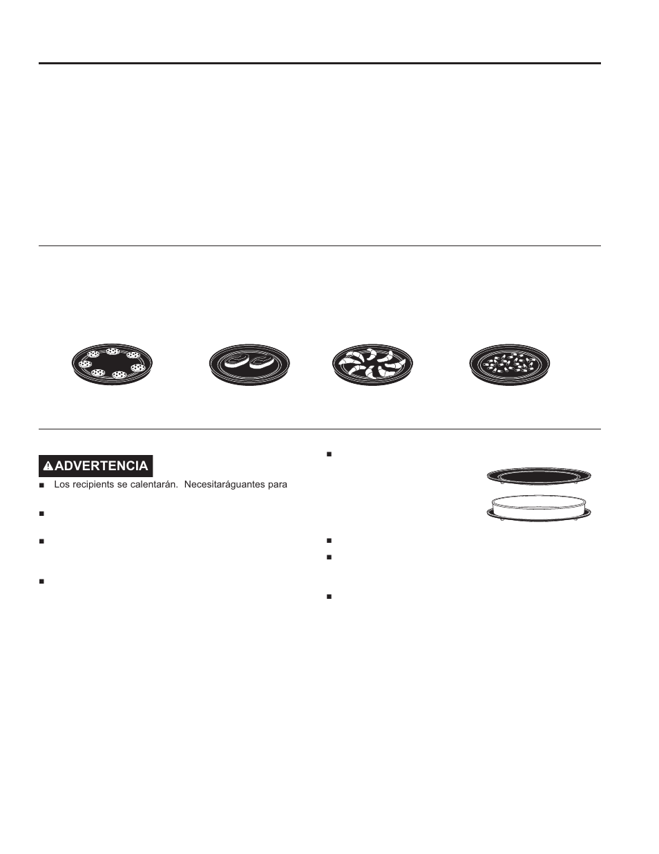 Cocción rápida cocción rápida | GE Profile Advantium Series 30 Inch Over-the-Range Microwave Oven Owner Manual User Manual | Page 49 / 72