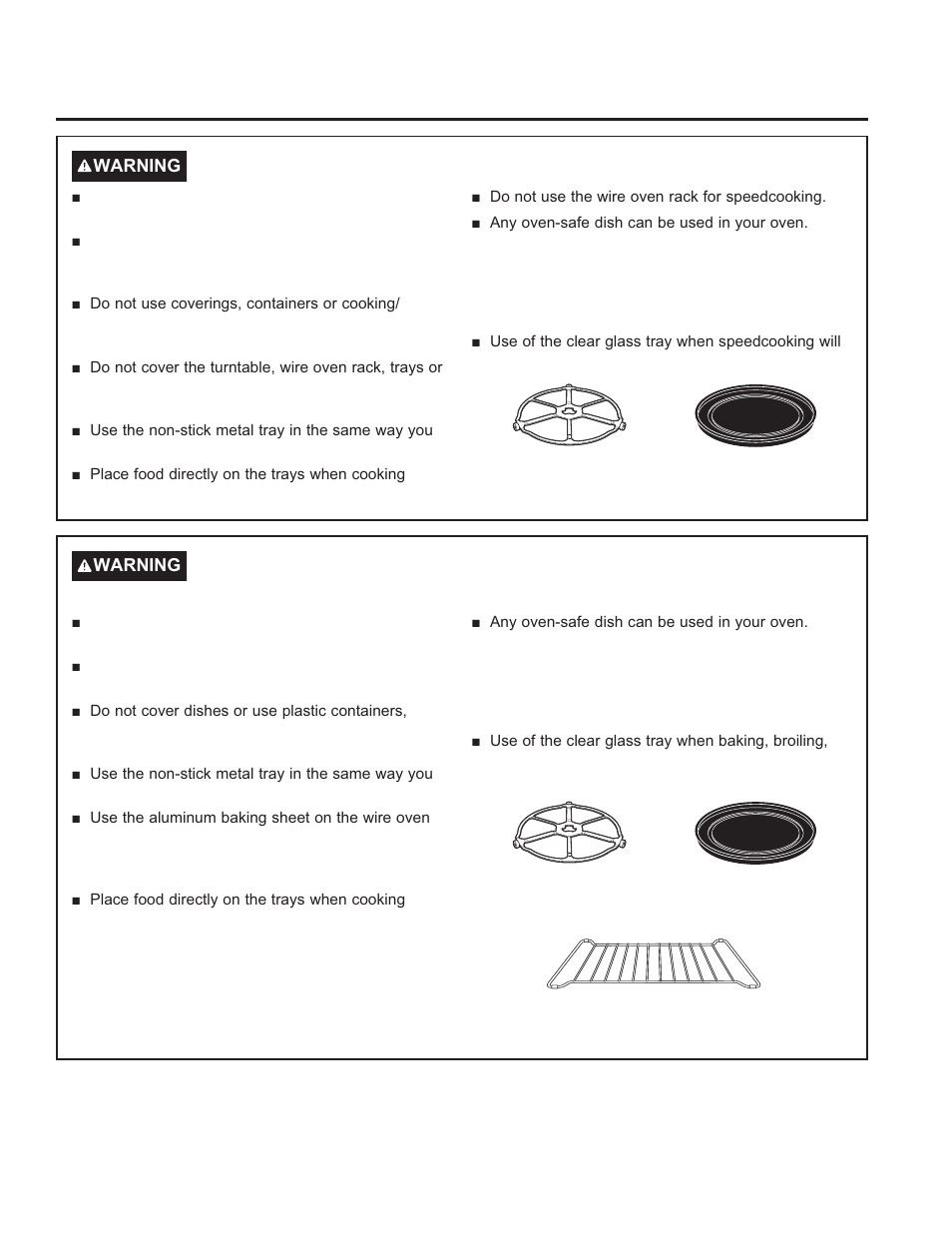 Safety informa tion, Read all instructions before using the appliance, Speedcook oven-safe cookware | GE Profile Advantium Series 30 Inch Over-the-Range Microwave Oven Owner Manual User Manual | Page 5 / 72