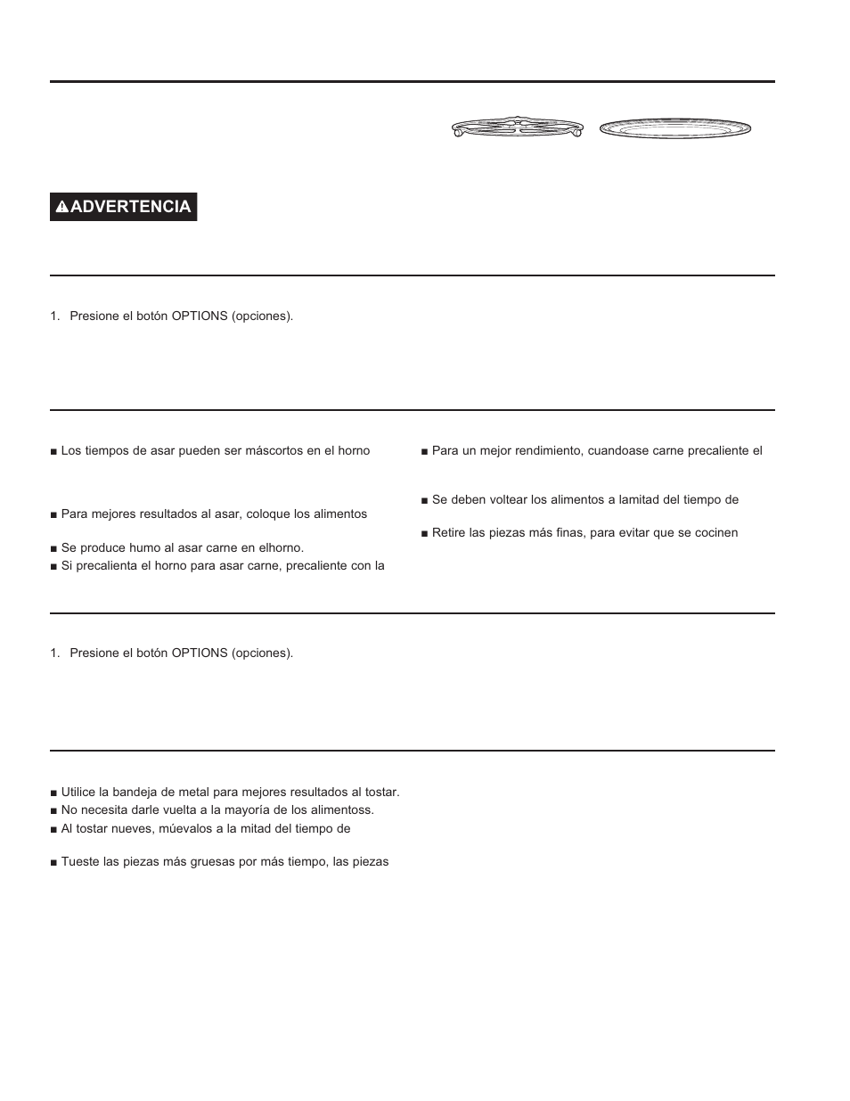 GE Profile Advantium Series 30 Inch Over-the-Range Microwave Oven Owner Manual User Manual | Page 55 / 72