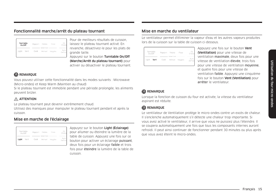 Samsung 30 Inch Over-the-Range Microwave Installation Guide User Manual | Page 103 / 132
