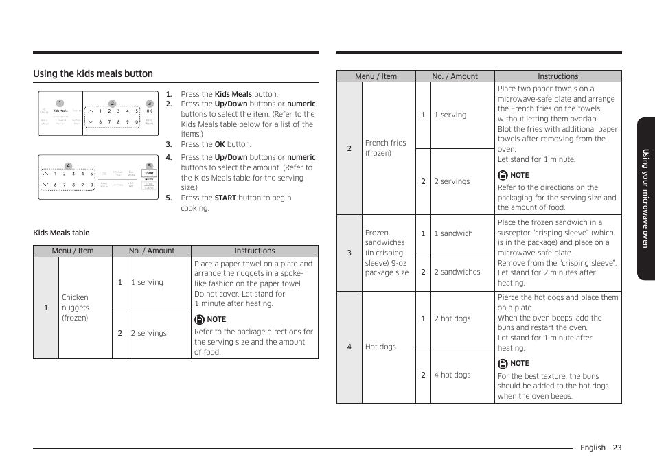 Samsung 30 Inch Over-the-Range Microwave Installation Guide User Manual | Page 23 / 132