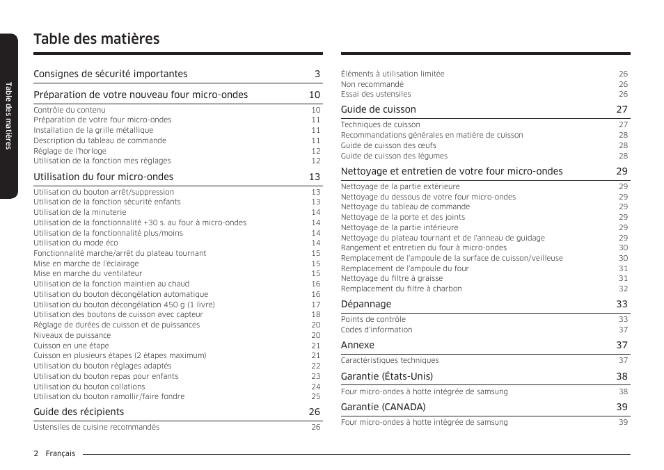 Samsung 30 Inch Over-the-Range Microwave Installation Guide User Manual | Page 90 / 132
