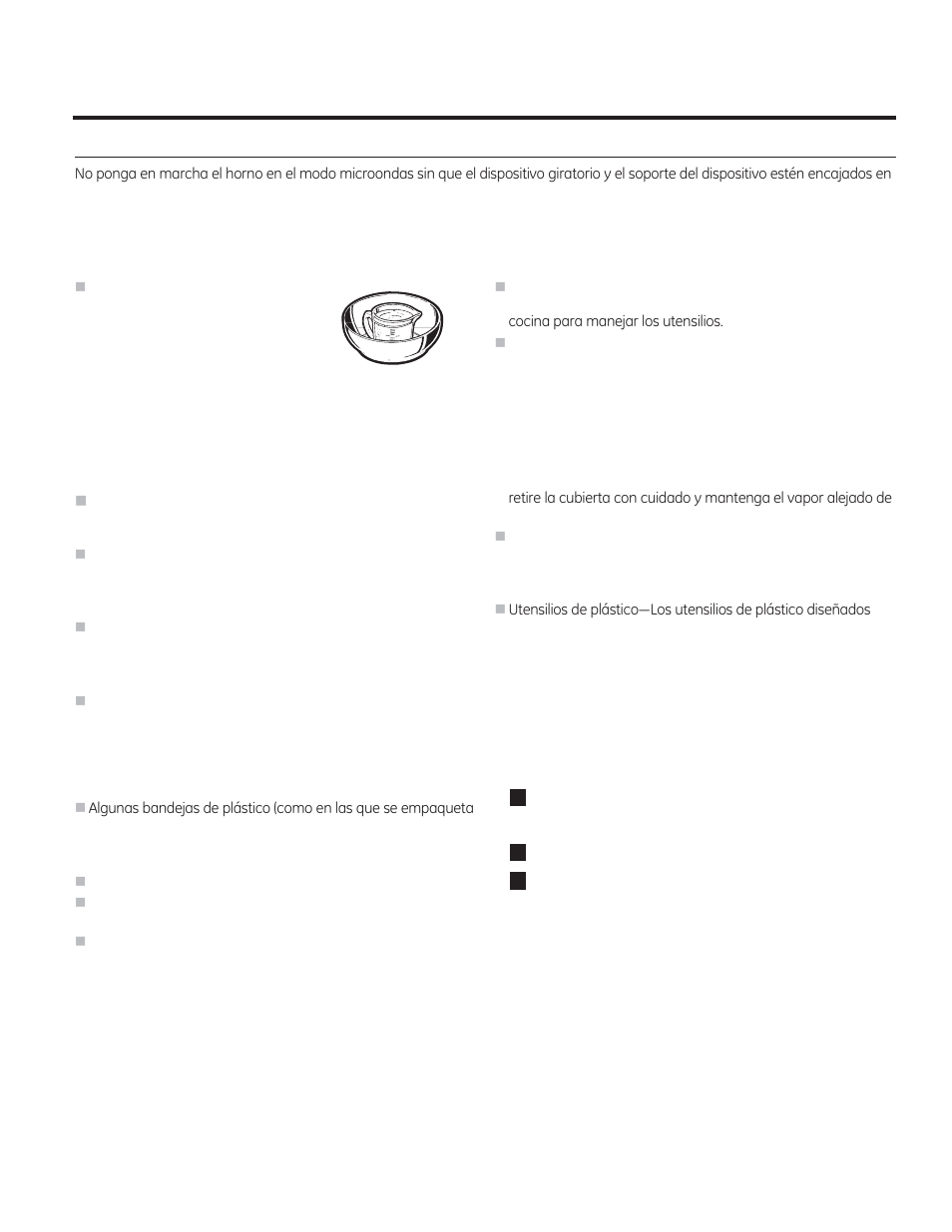 Guarde estas instrucciones, Utensilios de cocina para microondas | GE 1.6 cu. ft. Over-the-Range Microwave Oven Use and Care Guide User Manual | Page 29 / 48