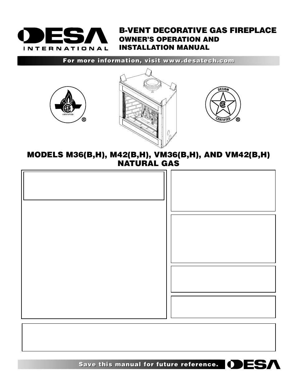Desa H User Manual | 28 pages