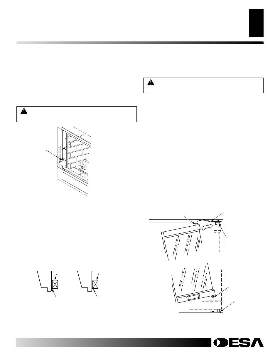 Installation, Continued | Desa M36E User Manual | Page 15 / 26