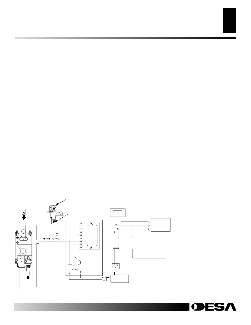 Technical service, Service hints, Wiring diagram | Replacement parts, Parts under warranty, Parts not under warranty, When gas pressure is too low | Desa M36E User Manual | Page 19 / 26