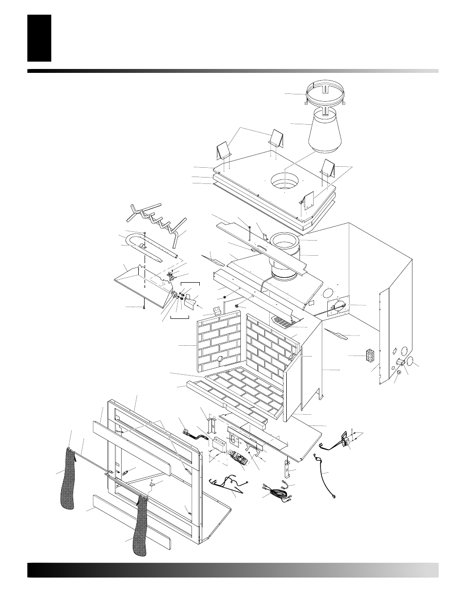 Illustrated parts breakdown | Desa M36E User Manual | Page 22 / 26