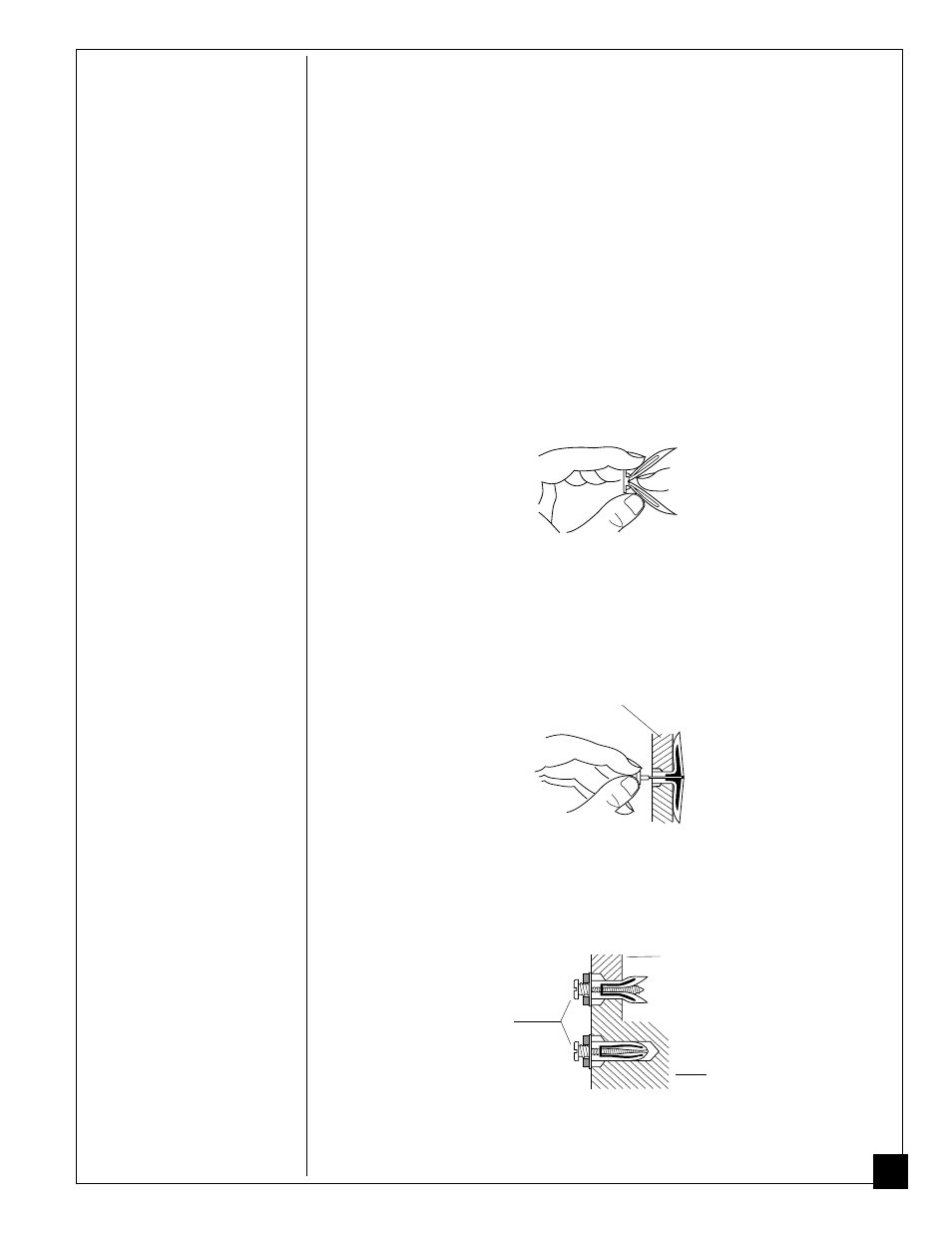 Installing to wall | Desa CGP10R User Manual | Page 11 / 28