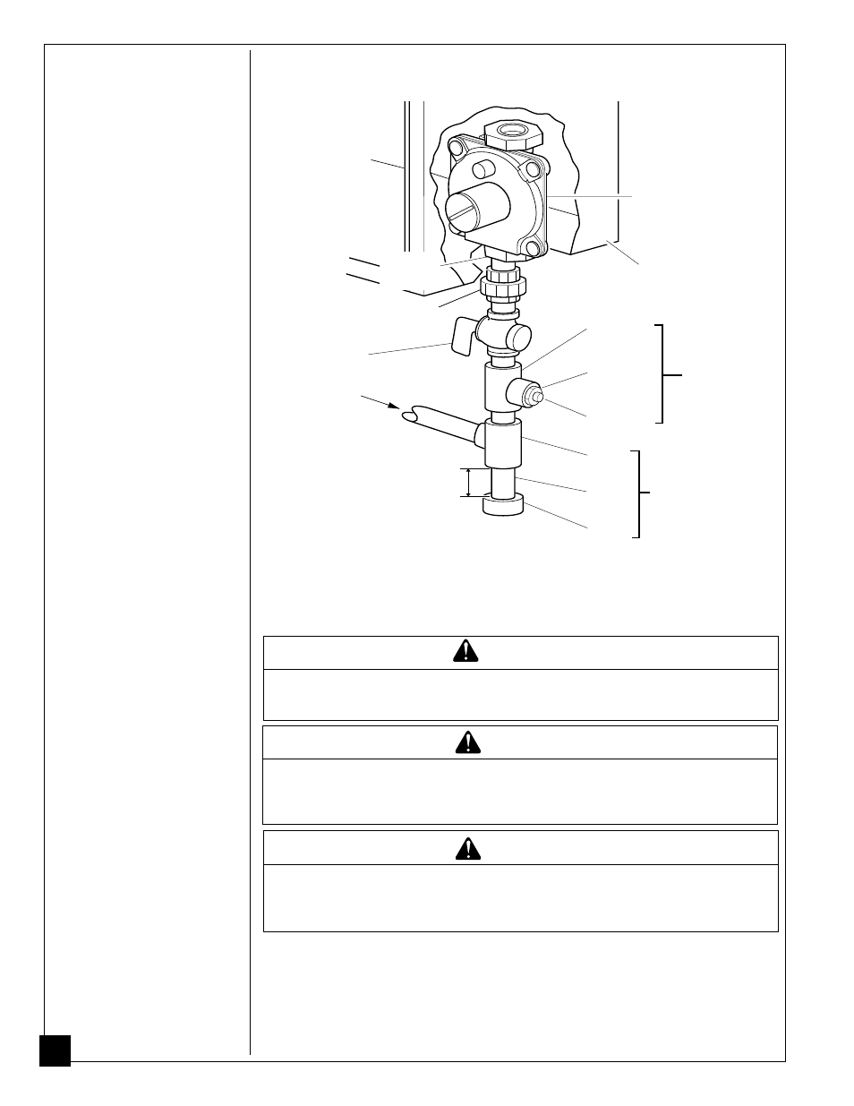 Checking gas connections, Connecting to gas supply, Warning | Caution | Desa CGP10R User Manual | Page 14 / 28