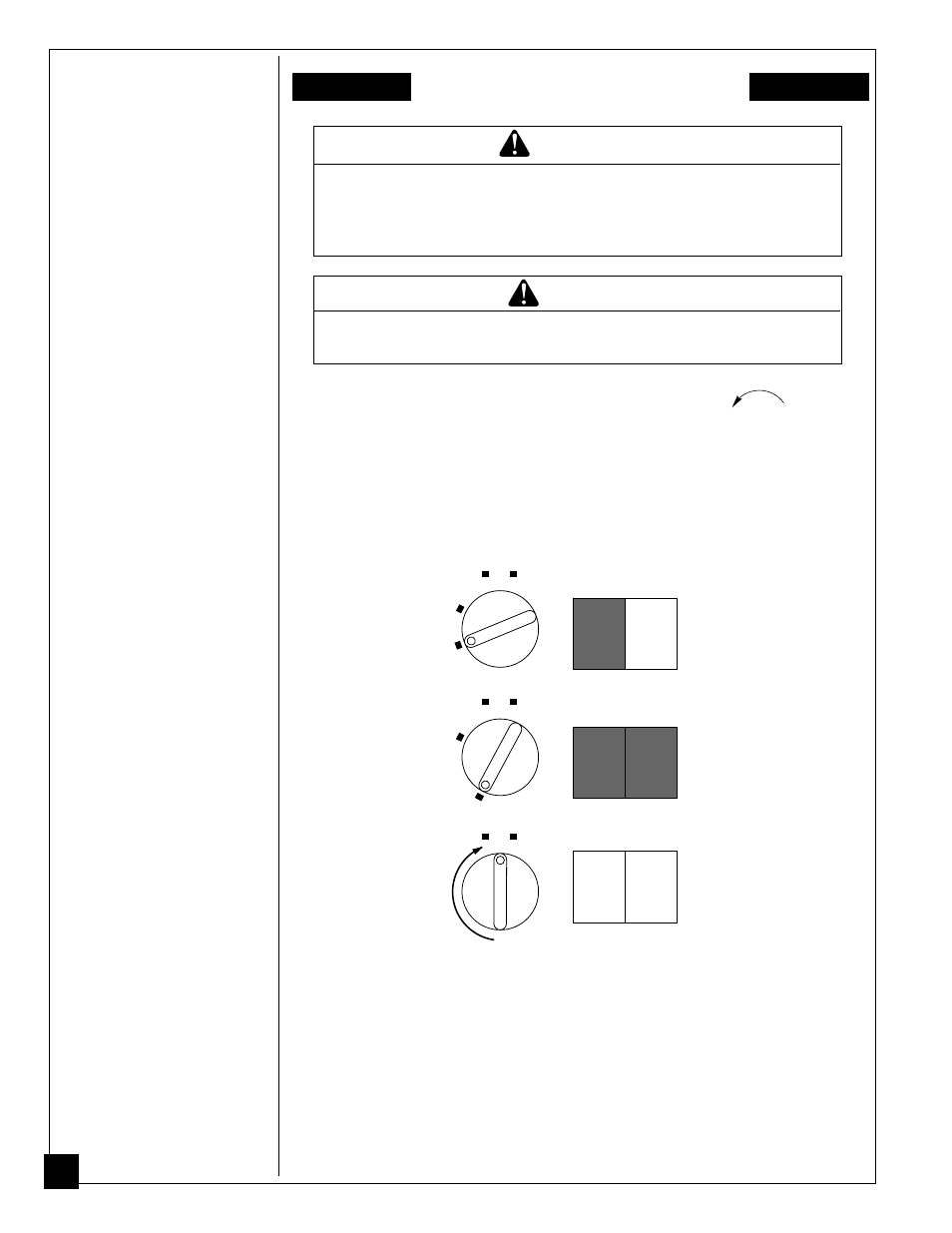 Operating heater, Warning, Caution | Continued | Desa CGP10R User Manual | Page 18 / 28