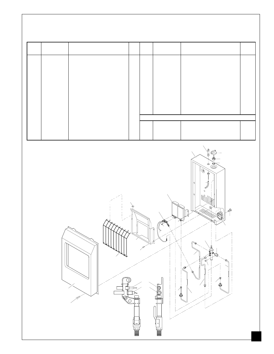 Parts list cgp10r, Illustrated parts breakdown | Desa CGP10R User Manual | Page 27 / 28