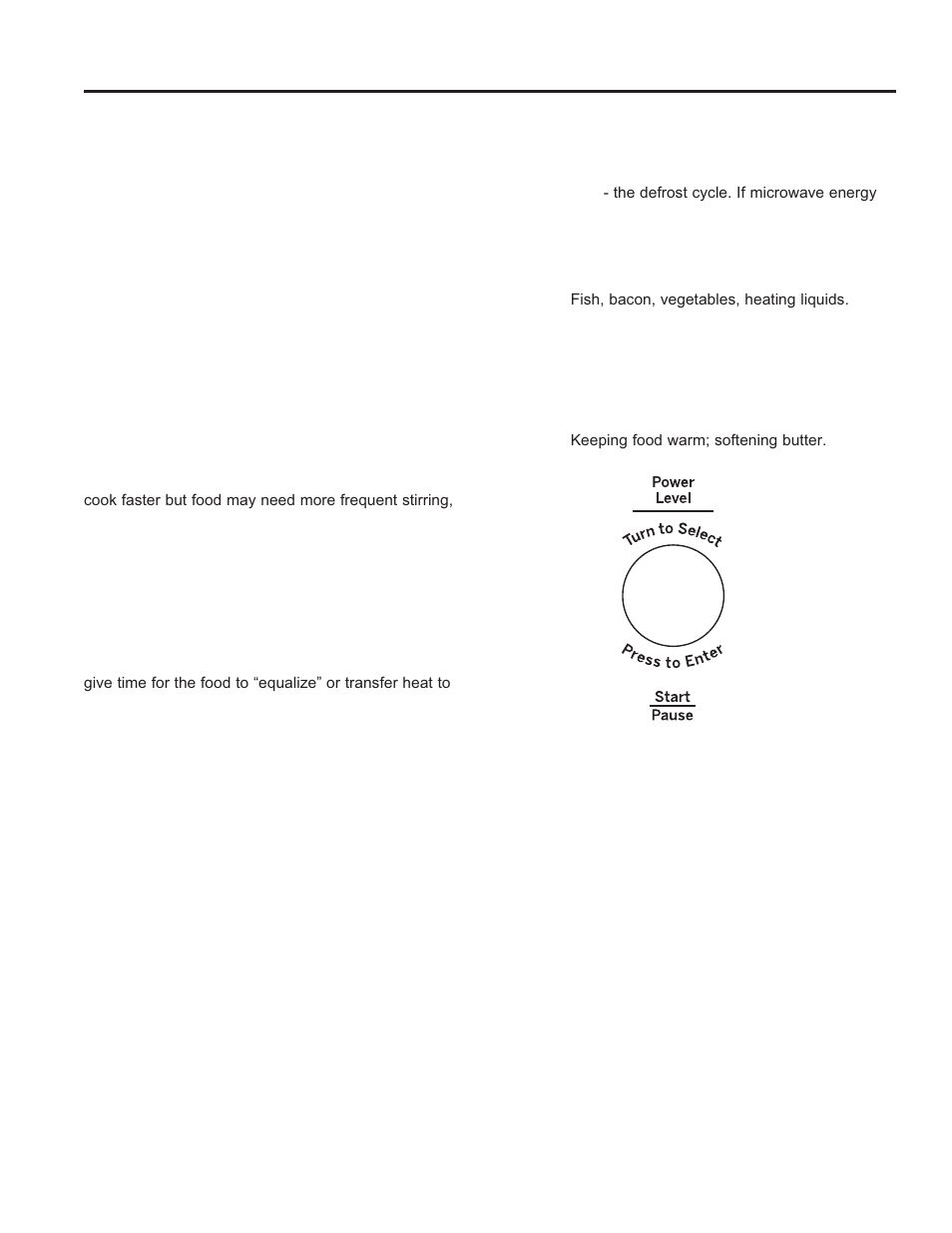 Time and auto microwave features, Using your oven: sensor microwave features, Power level | GE 30 Inch Over-the-Range Microwave Owners Guide User Manual | Page 12 / 54