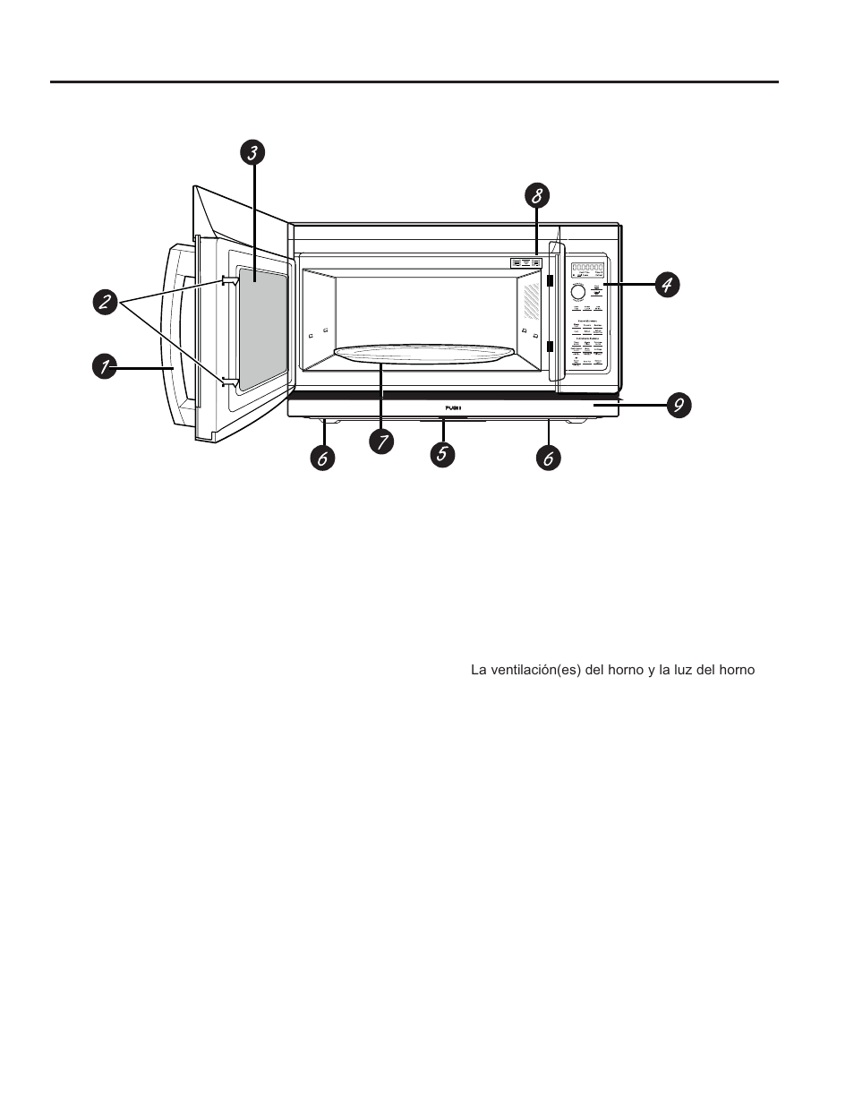 Funciones funciones del horno: funciones | GE 30 Inch Over-the-Range Microwave Owners Guide User Manual | Page 35 / 54