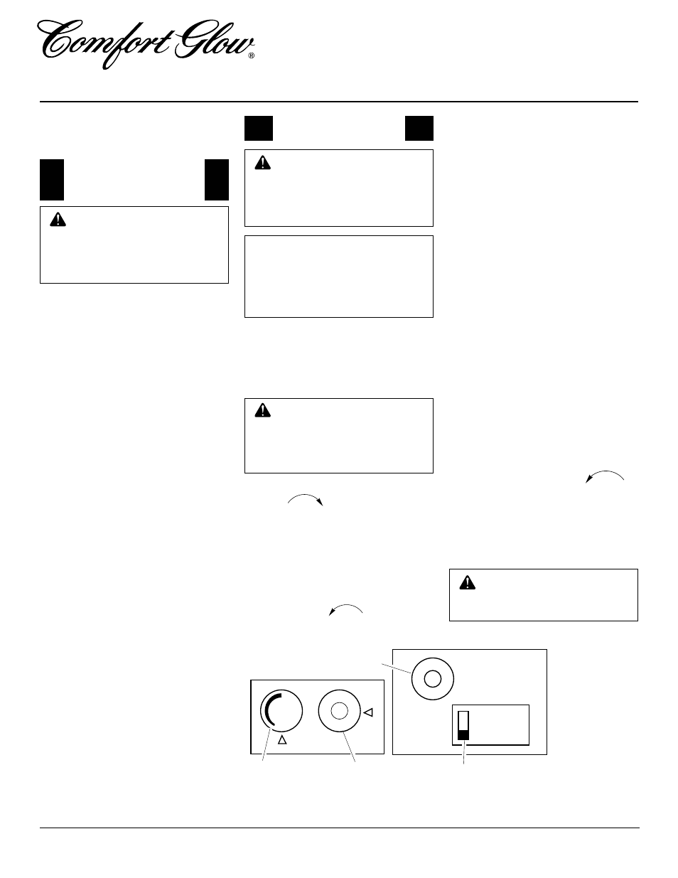 Unvented natural gas fireplace lfp33nr, Operating fireplace | Desa LFP33NR User Manual | Page 16 / 30