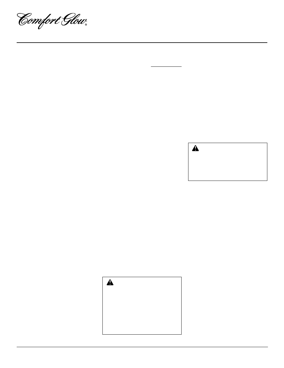 Fresh air for combustion and ventilation | Desa CGP6L User Manual | Page 4 / 20