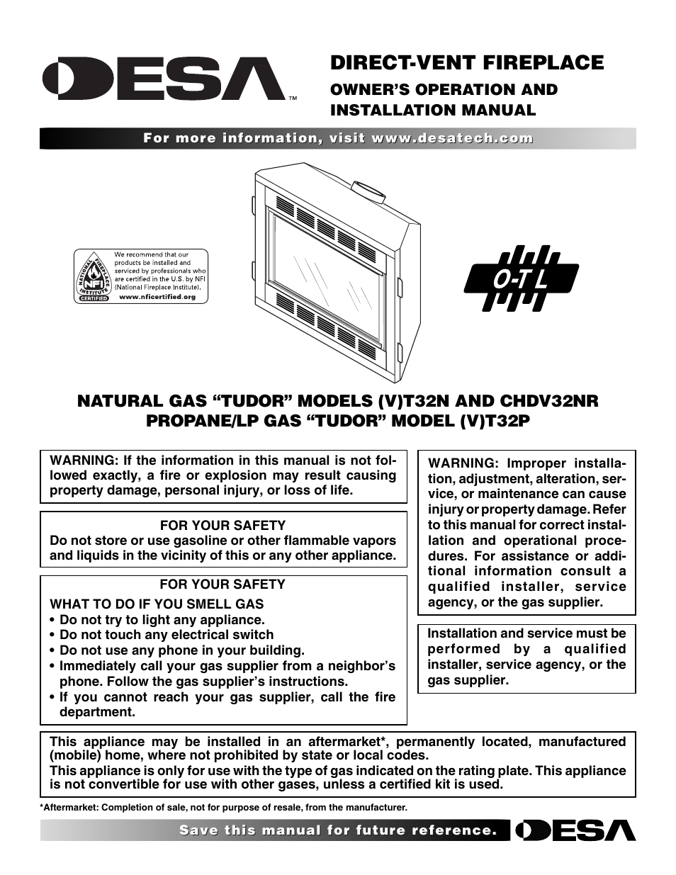 Desa (V)T32N User Manual | 38 pages