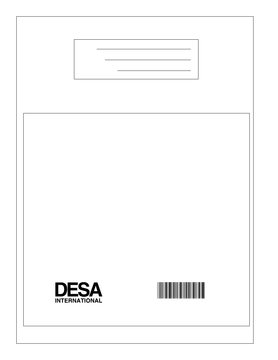 Warranty information | Desa FLAME-MAX UNVENTED (VENT-FREE) PROPANE/LP GAS LOG HEATER User Manual | Page 24 / 24