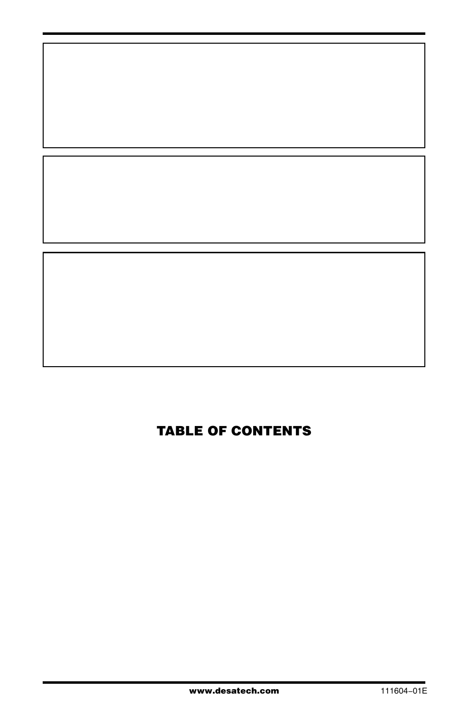 Desa LMFP33PR User Manual | Page 2 / 36