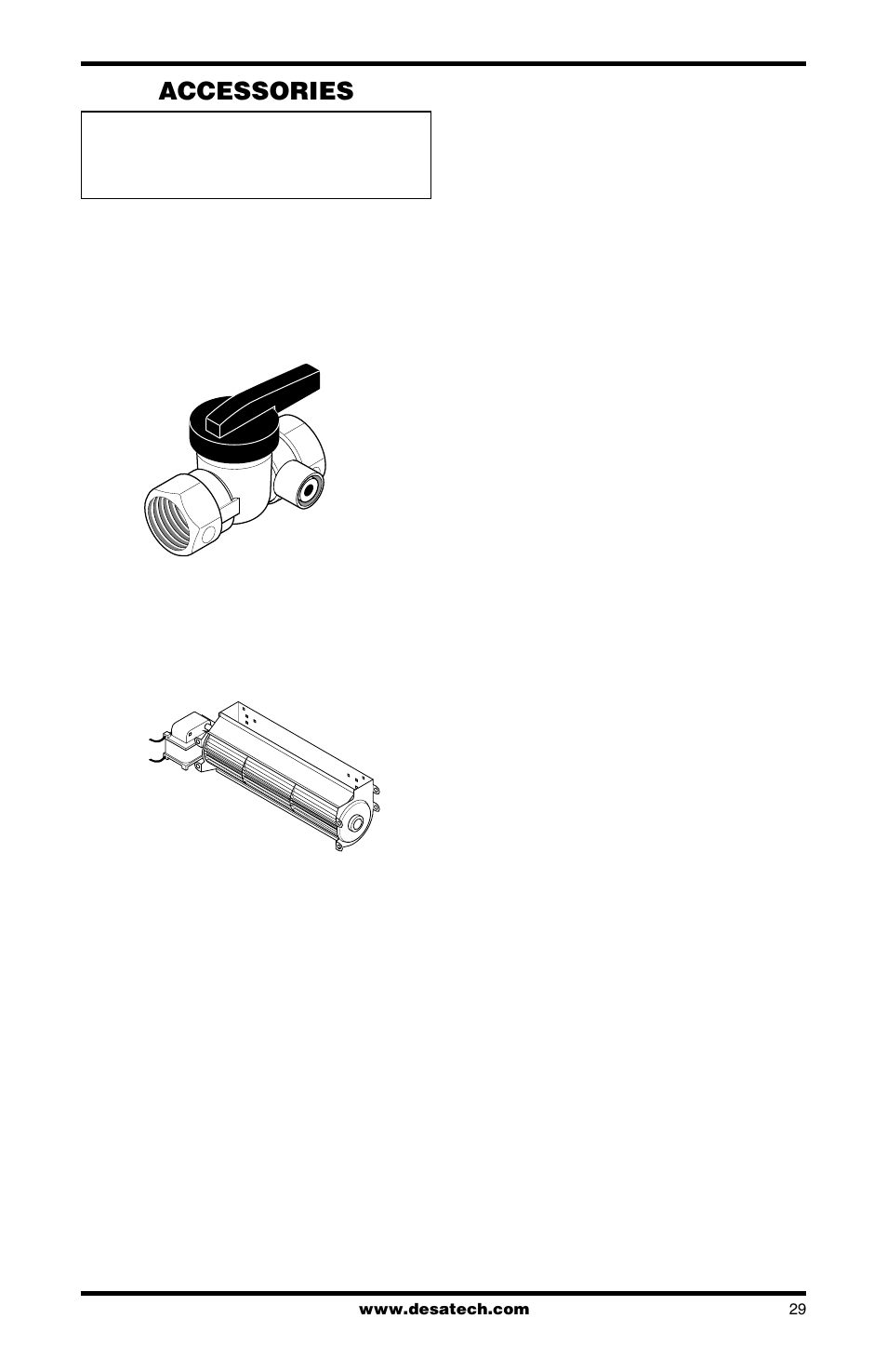 Accessories | Desa LMFP33PR User Manual | Page 29 / 36