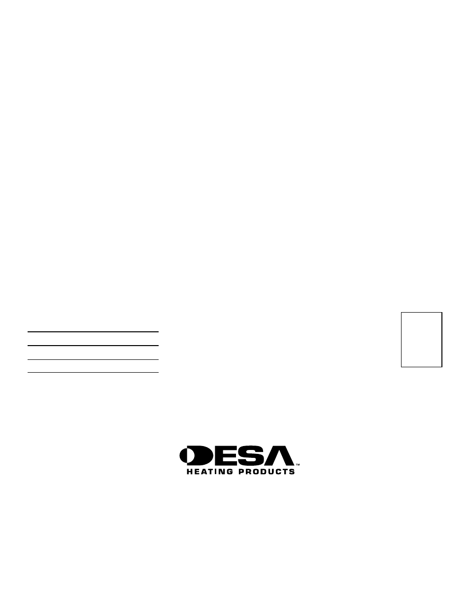 Desa "A" Models User Manual | Page 38 / 40