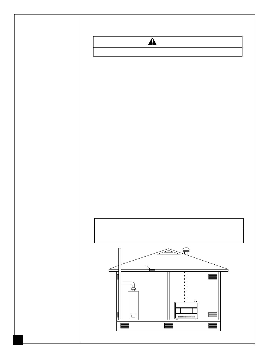 Fresh air for combustion and ventilation, Important, Danger | Desa CGB50N User Manual | Page 18 / 40