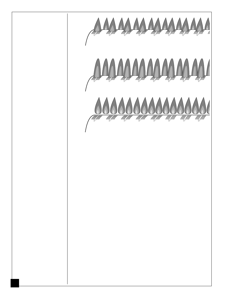 Inspecting pilot and burner flame | Desa CGB50N User Manual | Page 24 / 40