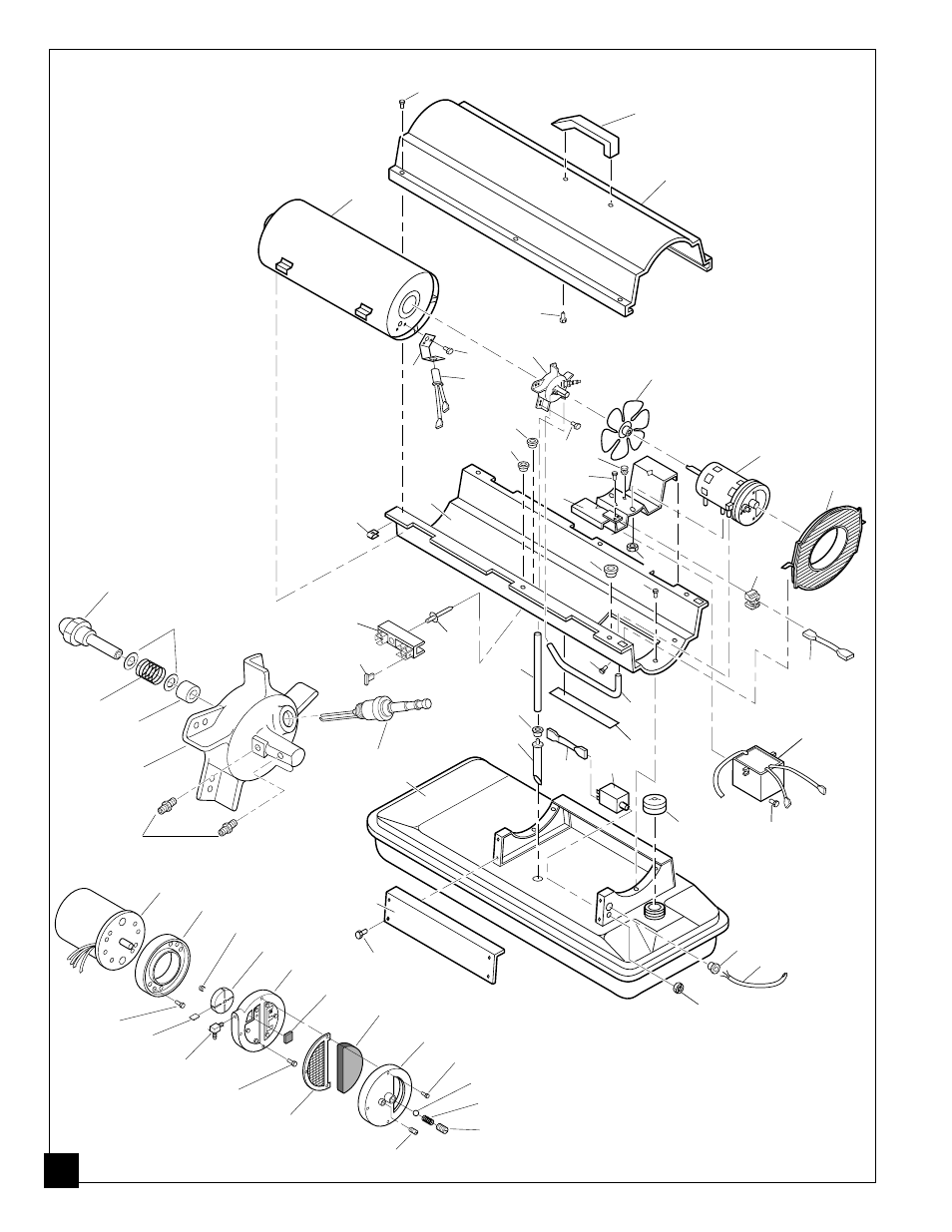 Illustrated parts breakdown | Desa 20 User Manual | Page 24 / 64