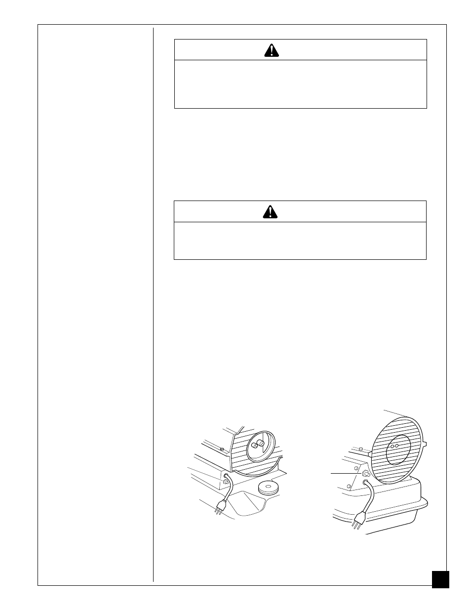 Ventilation operation, Warning | Desa 20 User Manual | Page 7 / 64
