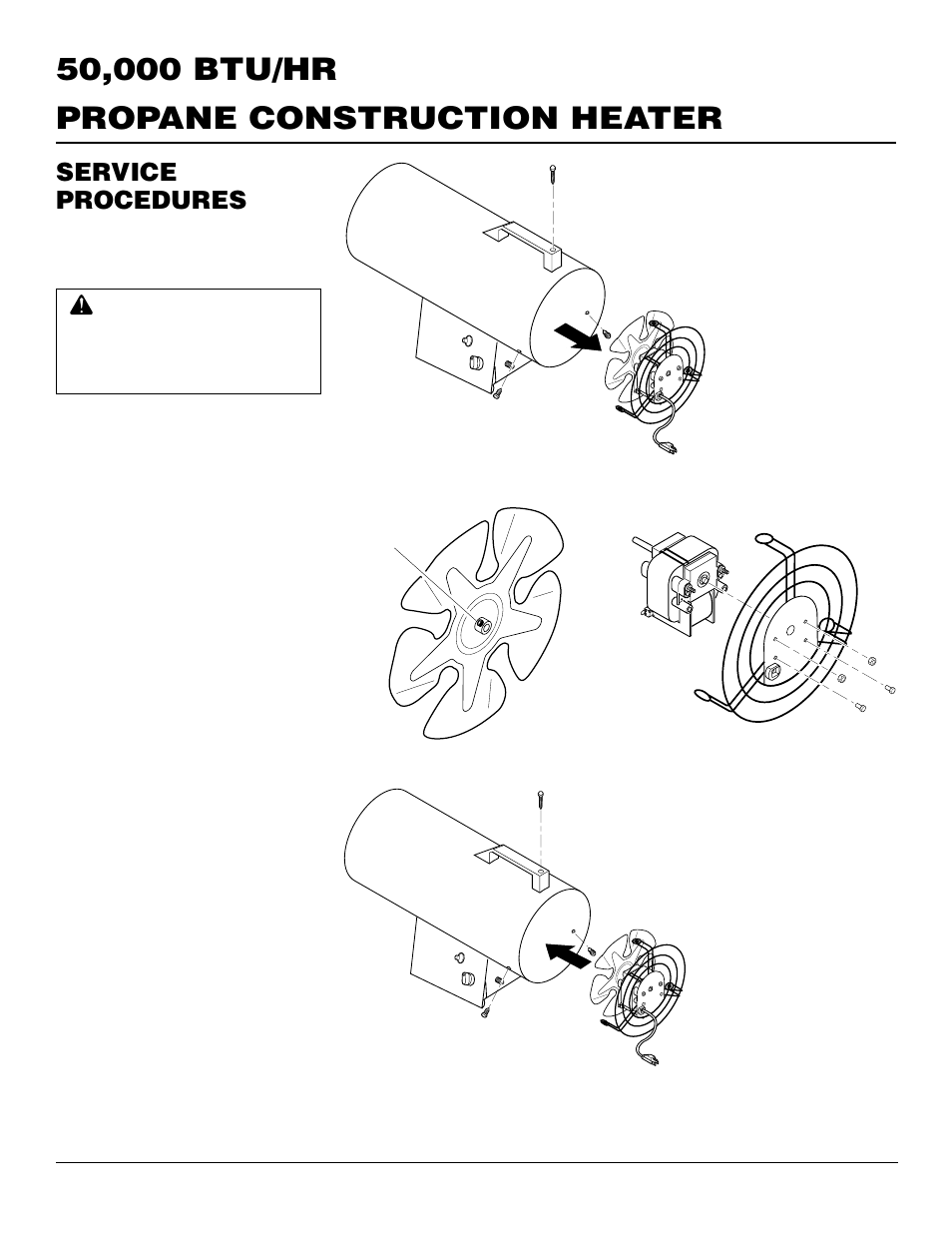 Service procedures | Desa BLP50VA User Manual | Page 8 / 14