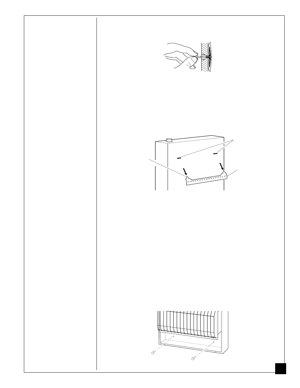 Installing to wall | Desa CGN18R User Manual | Page 13 / 32