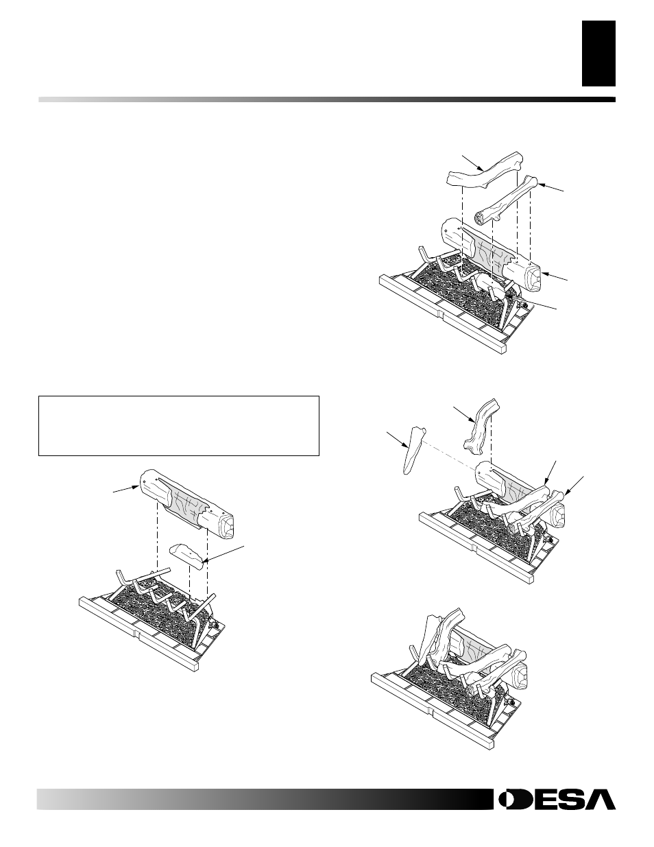 Installation, Continued | Desa M36E(B User Manual | Page 13 / 28